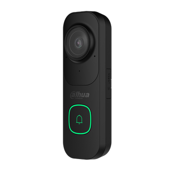 Dahua slimme WiFi deurbel DB41AB in het zwart.