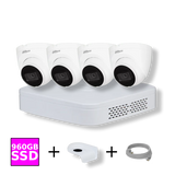 Dahua Camera set met 4 Camera's