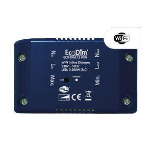 ECO-DIM.13 WiFi inline LED dimmer – Slimme plafonddimmer