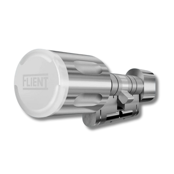 Flient Smart Lock Eon in wit/zilver, slim IP68 cilinderslot