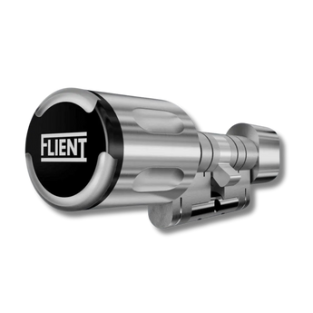 Flient Eon Zwart Zilver smart lock cilinder
