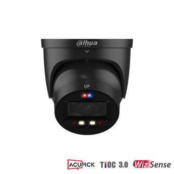 Actieve afschrikking met flitslicht en sirene van de Dahua IPC-HDW3449H-ZAS-PV
