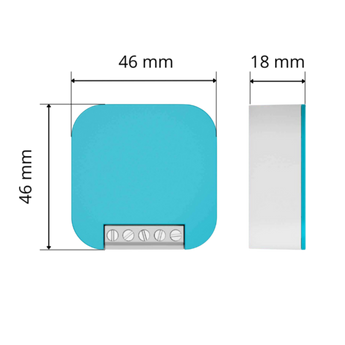 Plejd Module Afmeting