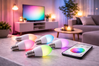 Slimme kleuren lampen