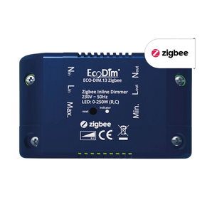 ECO-DIM.13 Zigbee inline LED dimmer – Slimme plafonddimmer.