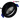 Slimme EcoDim LED RGB inbouwspot zwart.