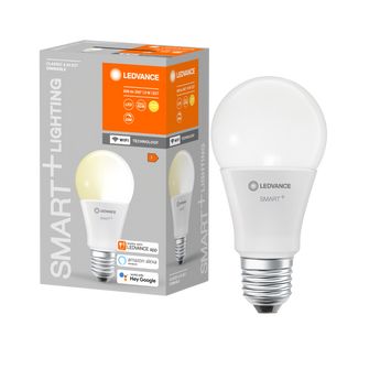 Ledvance Smart+ WiFi Classic LED Lamp E27 - 9W met dimbare verlichting