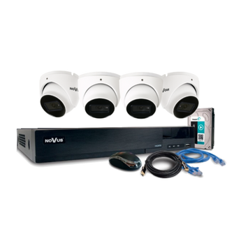 Novus box 4-4 camera set compleet