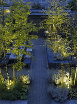In-Lite SCOPE voorbeeld in tuin
