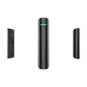 Ajax GlassProtect zwart – Draadloze glasbreuksensor voor ramen en deuren