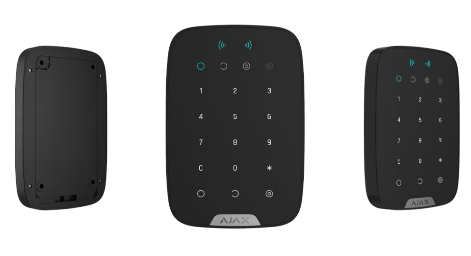 Ajax Keypad Plus met touchscreen en NFC-ondersteuning