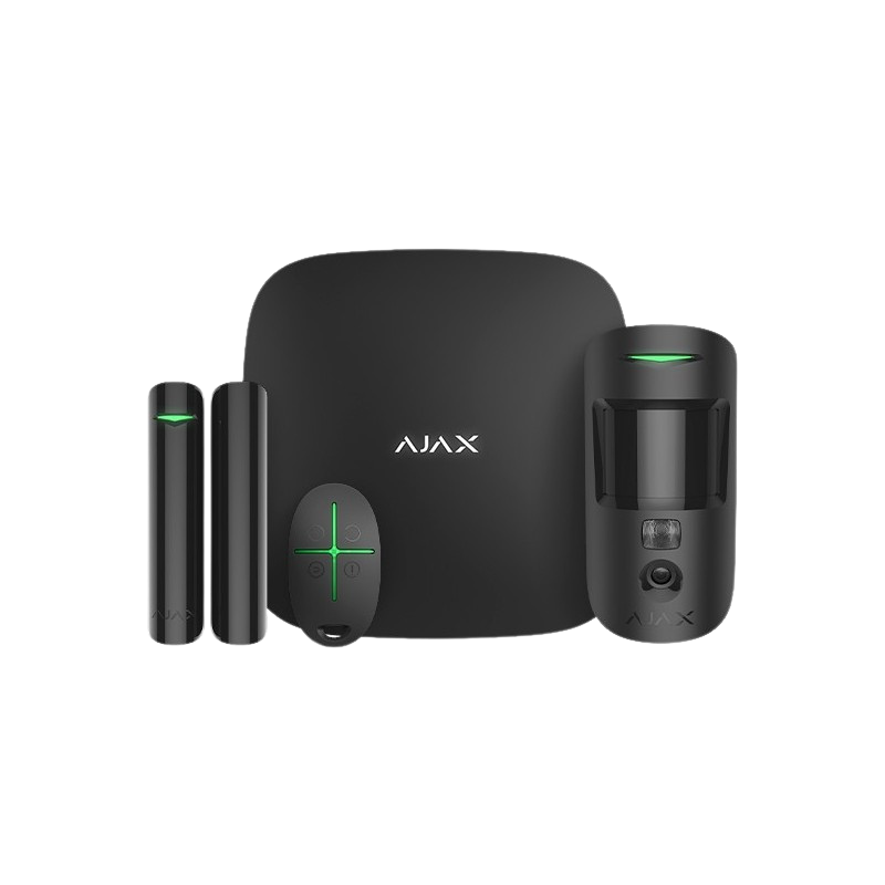 Ajax Starterkit met PIR Cam in zwart en wit