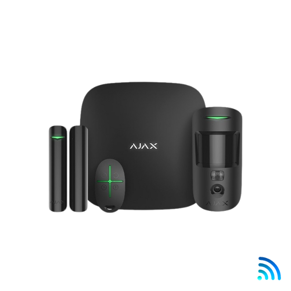 Ajax StarterKit Cam Plus met MotionCam en hub