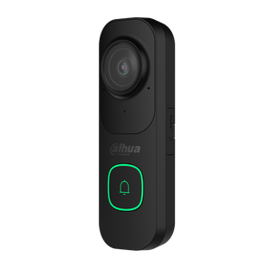 Dahua slimme WiFi deurbel DB41AB in het zwart.