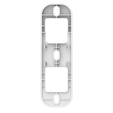 Witte 5 graden Dahua deurbel montageplaat.