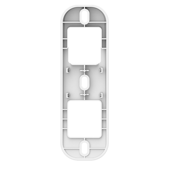 Witte 5 graden Dahua deurbel montageplaat.