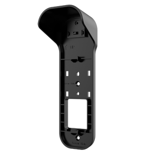 Zwarte Dahua zonneklep voor slimme deurbel.