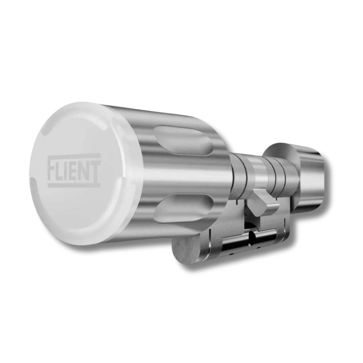 Flient Smart Lock Eon in wit/zilver, slim IP68 cilinderslot