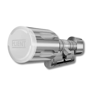 Flient Smart Lock Eon in wit/zilver, slim IP68 cilinderslot