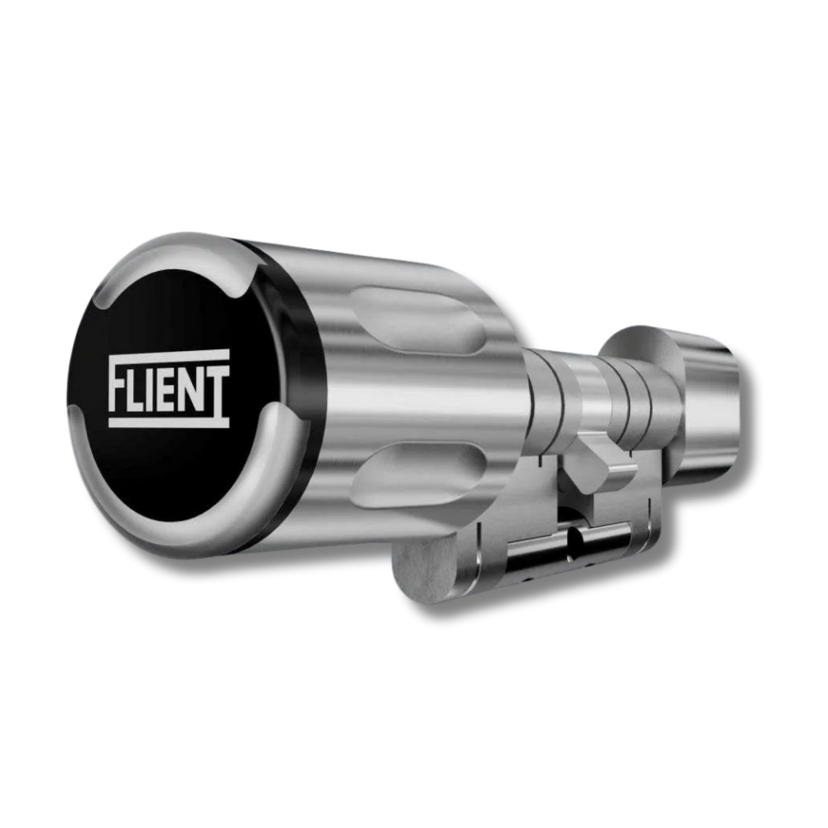 Flient Eon Zwart Zilver smart lock cilinder