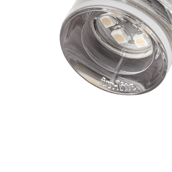 Compacte In-Lite grondspot met warm wit licht