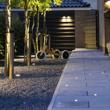 compacte grondspot voor tuinpad