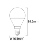 Afmetingen Ledvance E14 LED Lamp