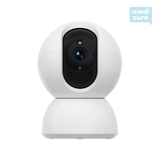 Draaibare wifi camera voor in de zorg.