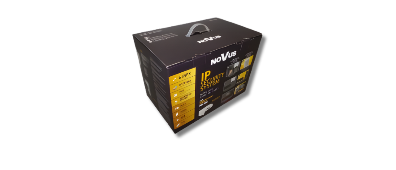 Complete Novus beveiligingscamera set