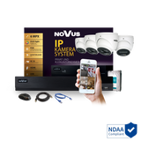 Novus NOVUSBOX6-2V2 cameraset met recorder en camera’s