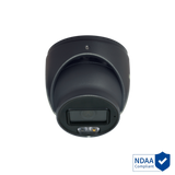 Novus IP camera met PoE en geluidsopname zwart