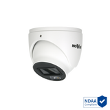 Novus 6 megapixel IP camera met wit licht