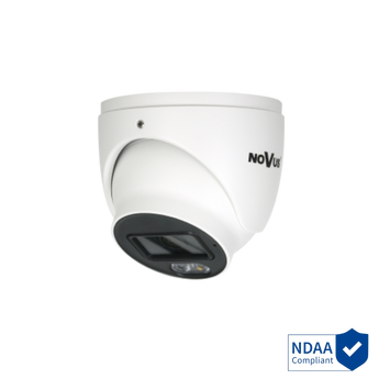 Novus 6 megapixel IP camera met wit licht