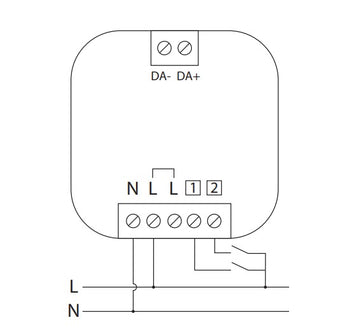 Plejd DAL-01 Aansluitschema