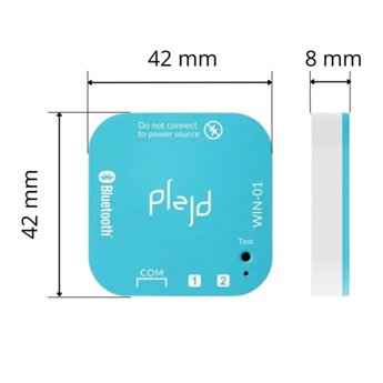 Plejd WIN-01 Afmetingen