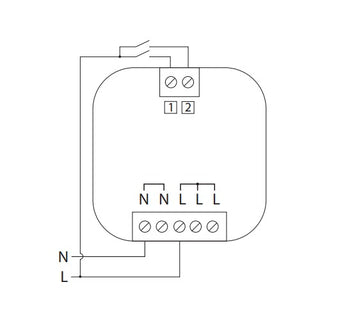 Plejd EXT-01 Aansluitschema