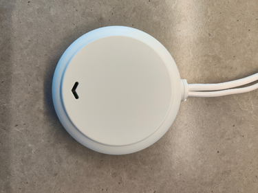 Valdetector van bovenaf
