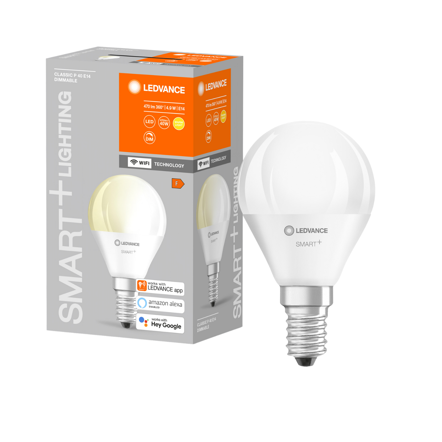 Ledvance Smart+ WiFi Classic LED Lamp E27 - 9W | Slimme Verlichting met ...